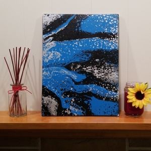 12"x16" Handmade Paint Pour